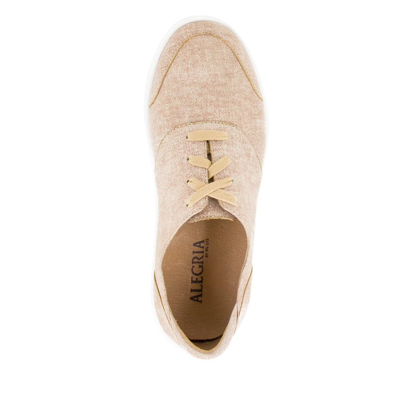 Alegria Men's Flexer Tan Denim Shoe | Alegria Shoes