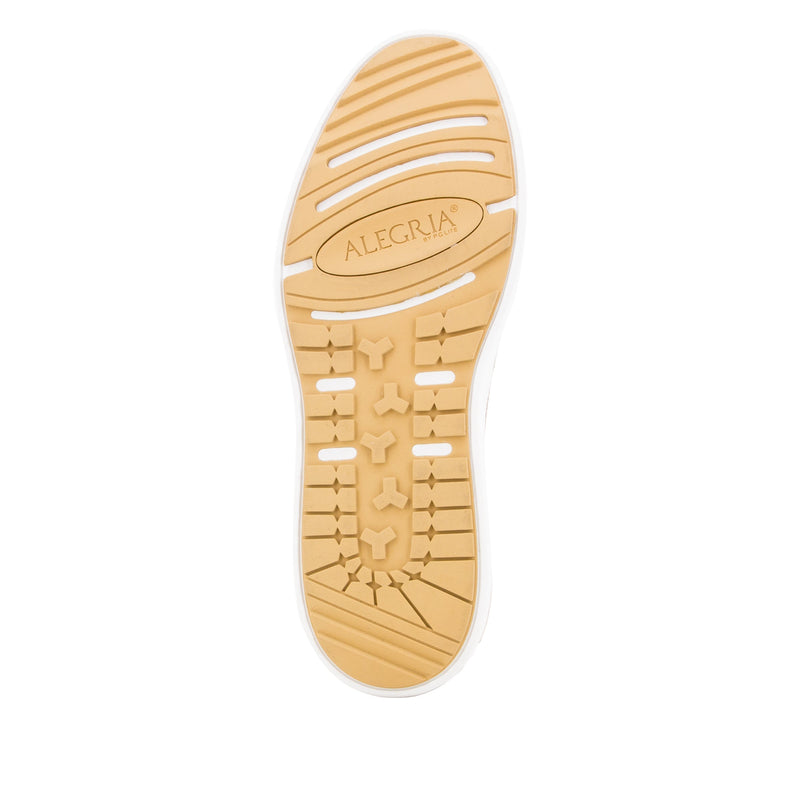 Alegria Men's Flexer Tan Denim Shoe | Alegria Shoes