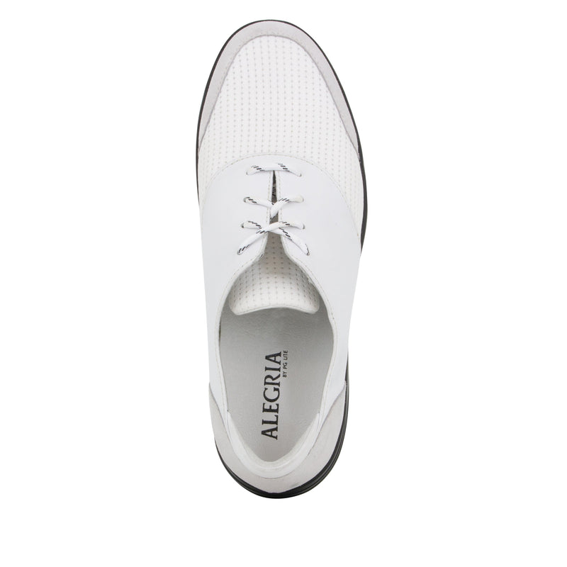 Alegria Men's Flexer White Shoe | Alegria Shoes