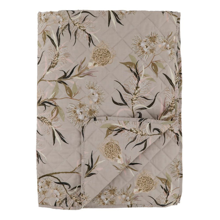 Alix Quilt - Taupe