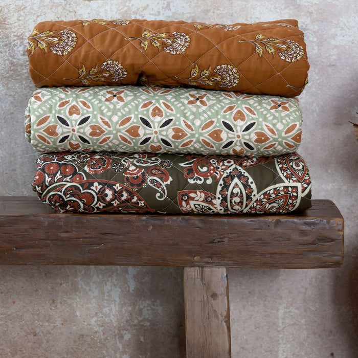 Alix Quilt - Terracotta
