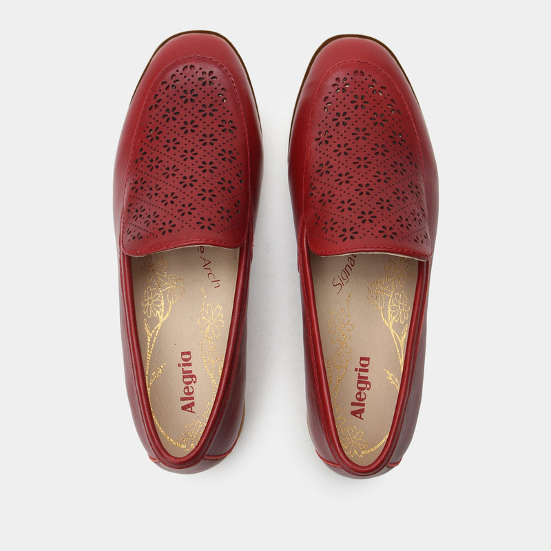 Aliya Red Breeze Shoe | Alegria Shoes