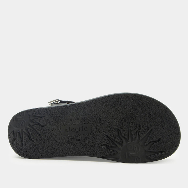 Allyson Black Sandal | Alegria Shoes