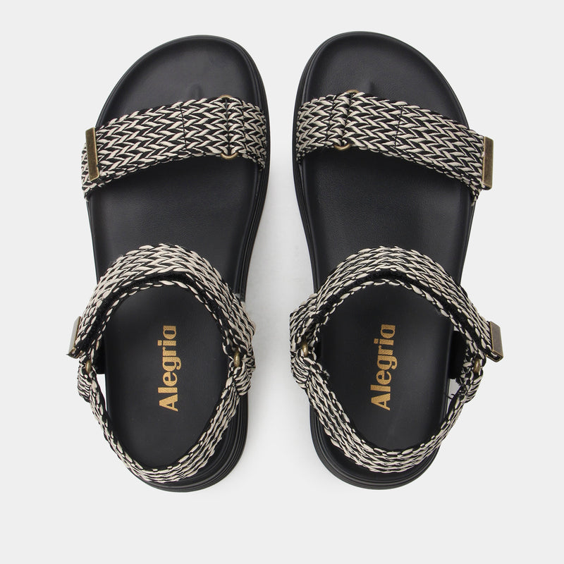 Allyson French Braid Sandal | Alegria Shoes