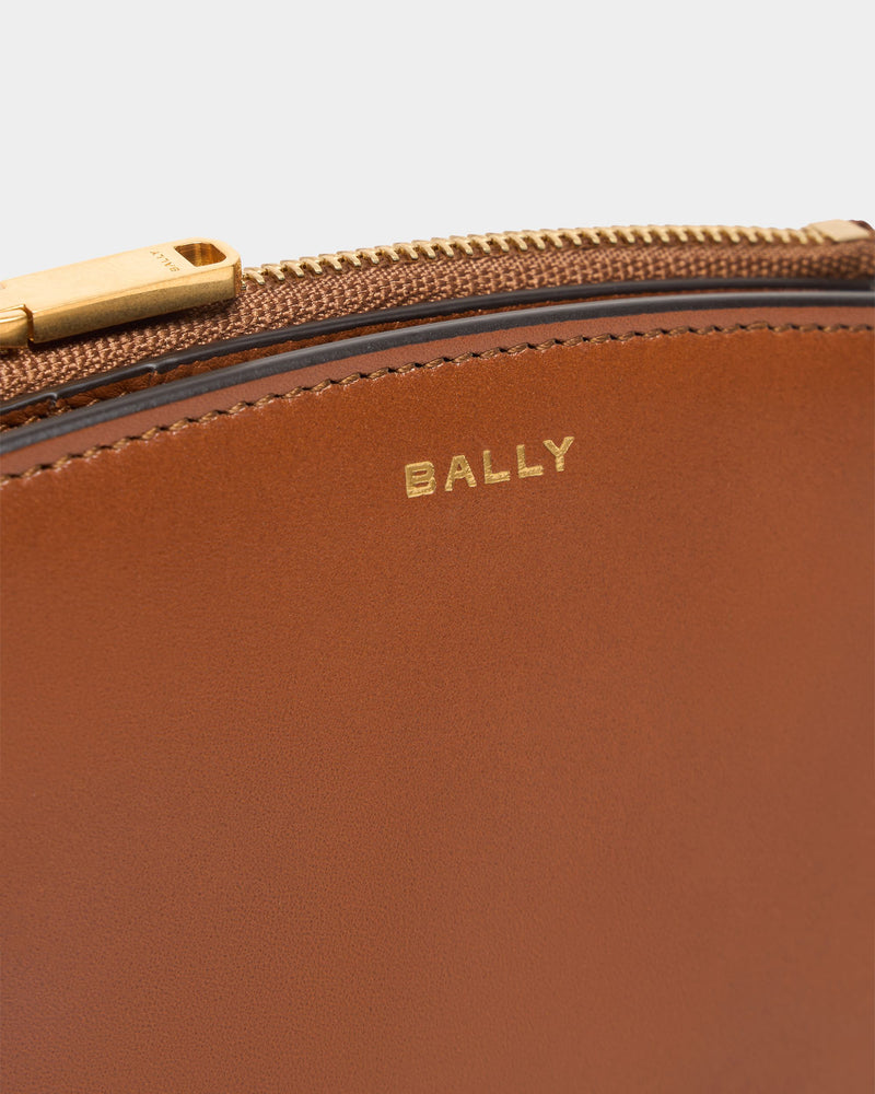 Althea Wallet in Amber Brown Leather