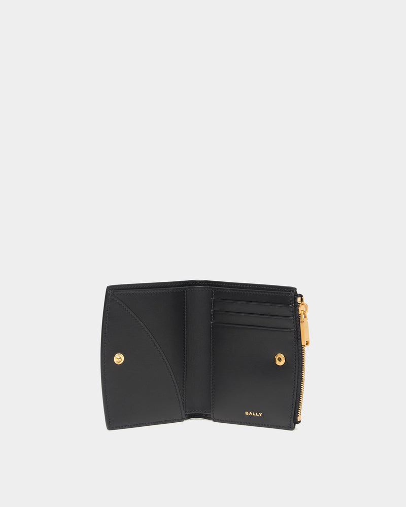 Althea Wallet in Black Leather