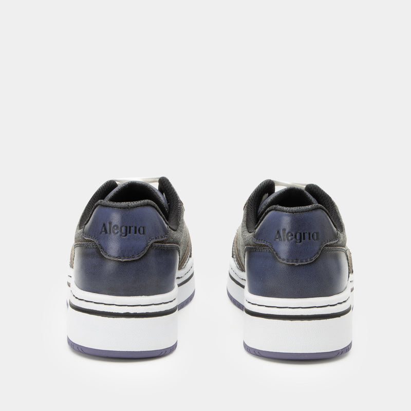 Alyster Blue Black Shoe | Alegria Shoes
