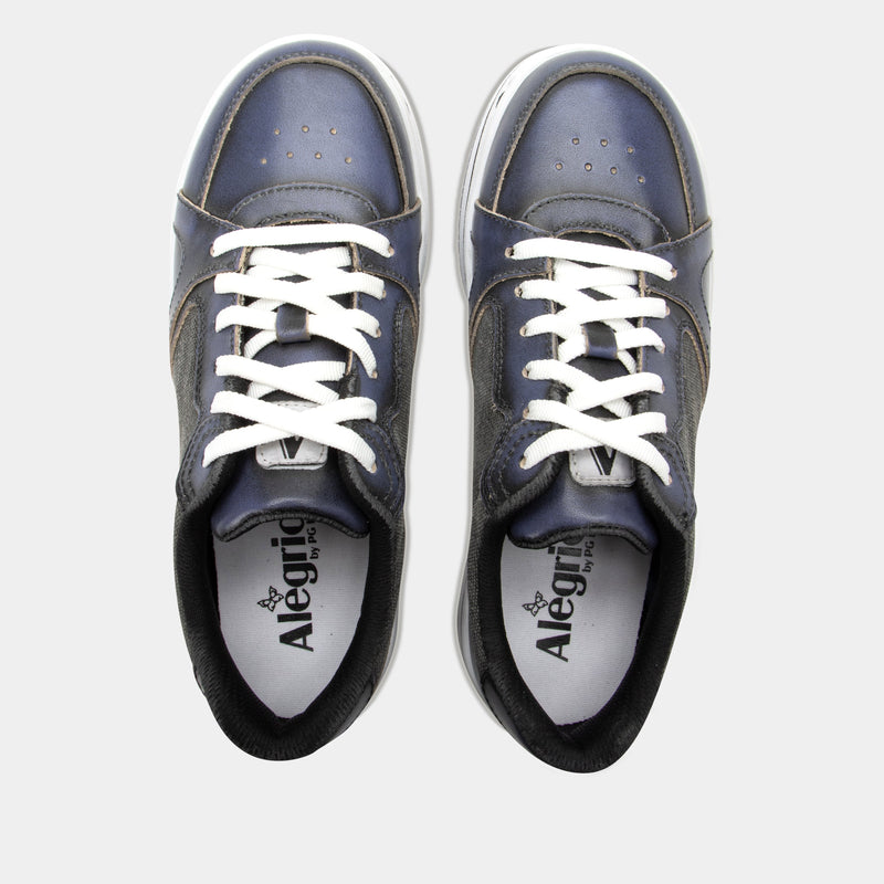 Alyster Blue Black Shoe | Alegria Shoes
