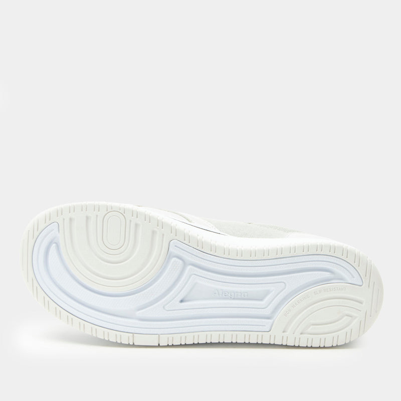 Alyster Shimmer Silver Shoe | Alegria Shoes