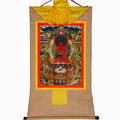 Amidabha Pure Land - Tibetan thangka painting, view 7