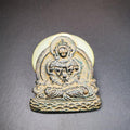 Amitayus Statue 3.1" - Tibetan Buddhist statue, front view