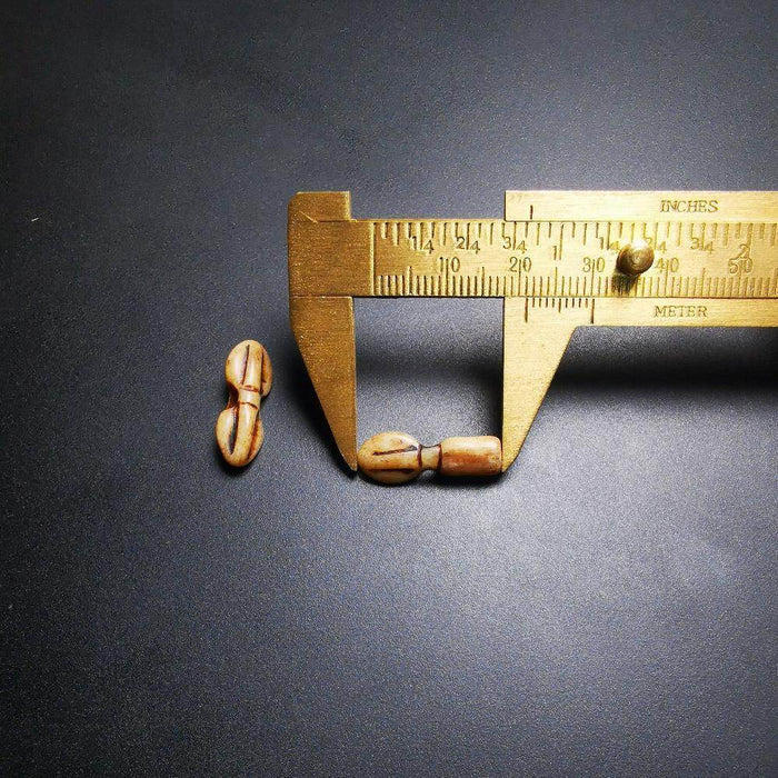 Amulet Vajra and Kila Dorje Phurba - Tibetan Buddhist amulet, size reference