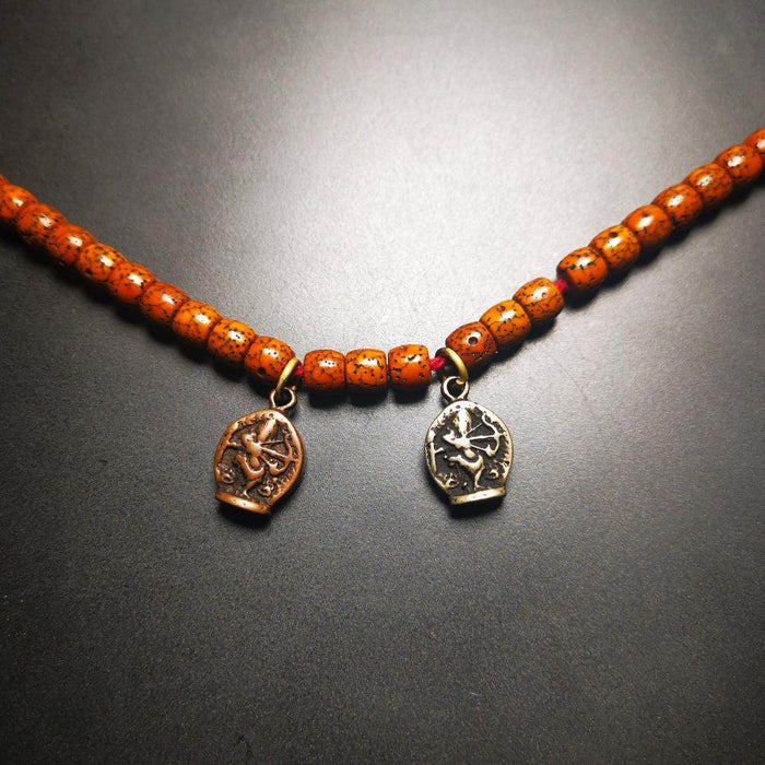 Amulet,Kurukulla Pendant - Tibetan Buddhist amulet, detailed view