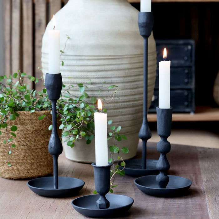 Antique Black Candlestick