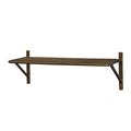 Antique Brass Shelf w. Grooves