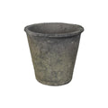 antique black stone pot