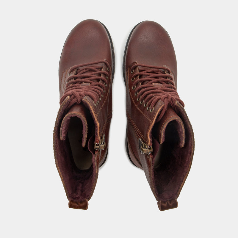 Ari Chestnut Boot | Alegria Shoes
