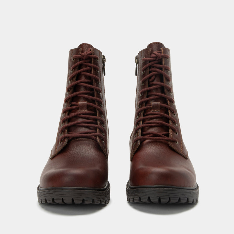 Ari Chestnut Boot | Alegria Shoes