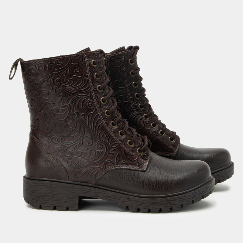 Ari Espresso Gale Boot | Alegria Shoes
