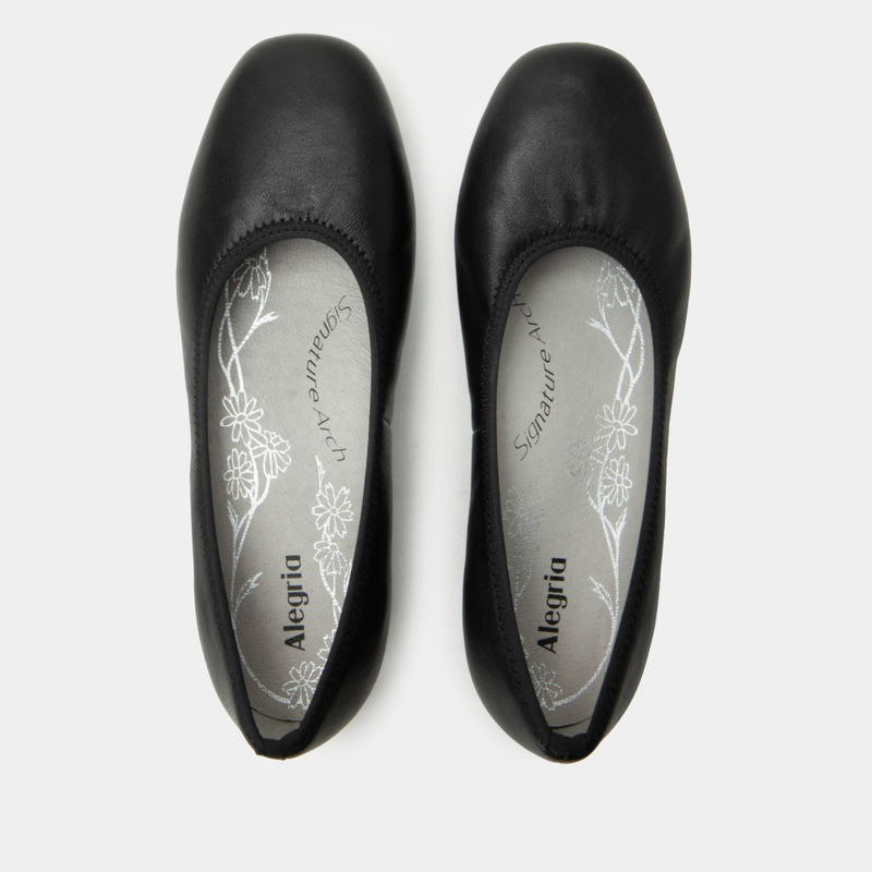 Arielle Black Shoe | Alegria Shoes