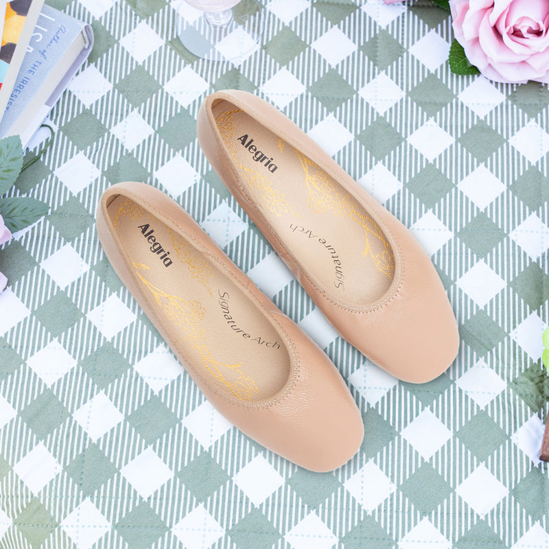 Arielle Nude Shoe | Alegria Shoes