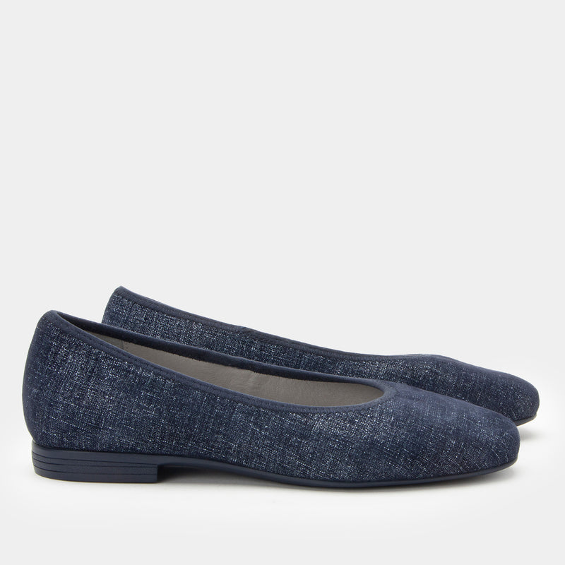 Arielle Tailored Navy Shoe