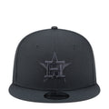 Dark gray baseball cap with embroidered Astros logo on front panel