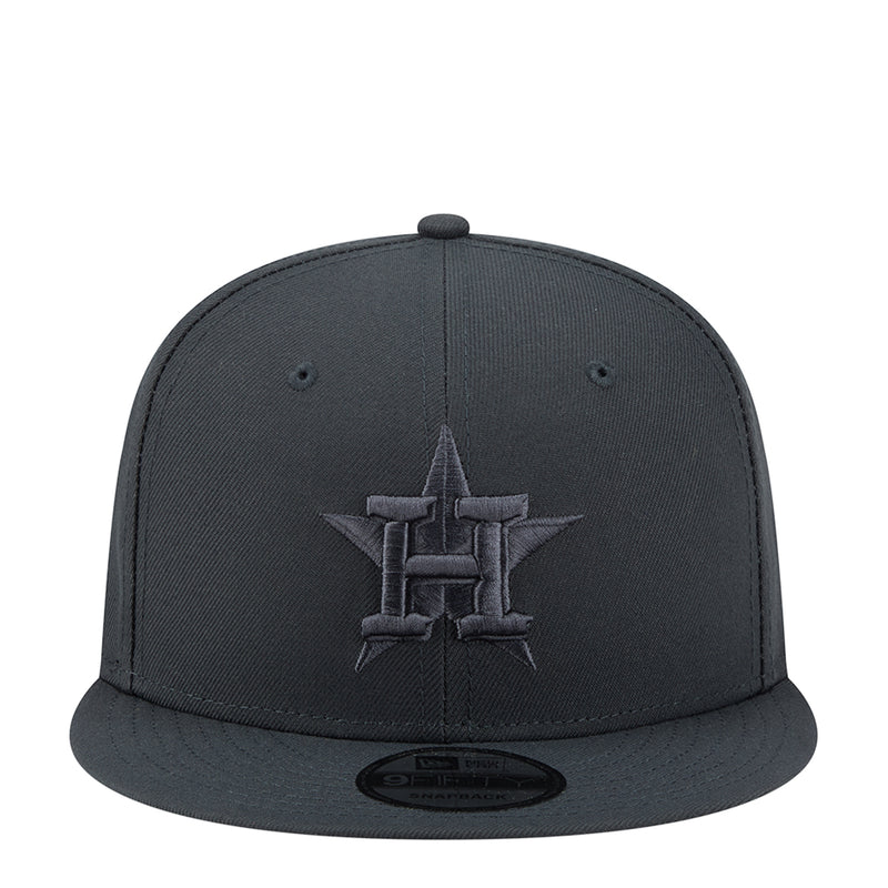 Dark gray baseball cap with embroidered Astros logo on front panel
