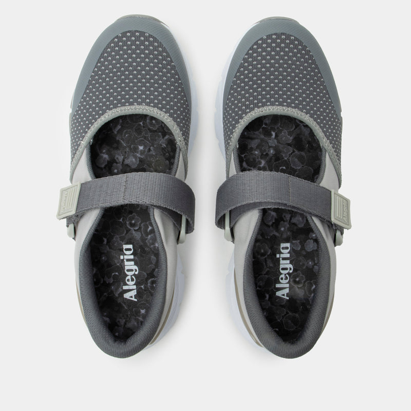 Atlis Grey Shoe | Alegria Shoes