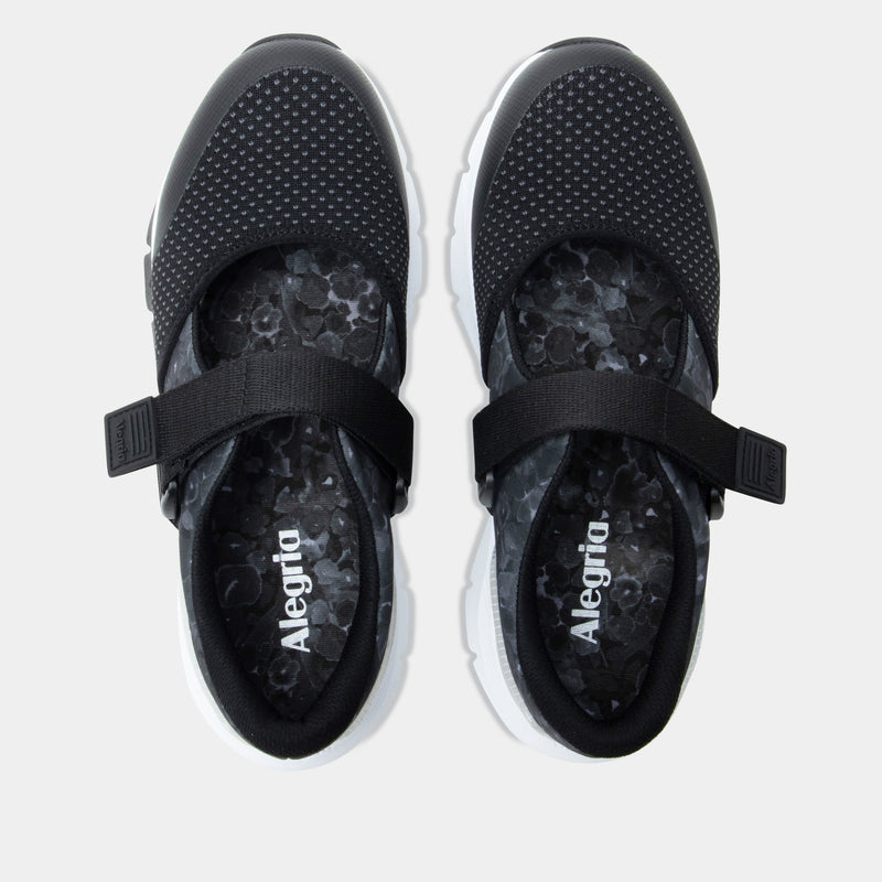Atlis Poppy Pop Black Shoe | Alegria Shoes