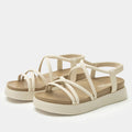 Audie Crème Brulee Sandal | Alegria Shoes