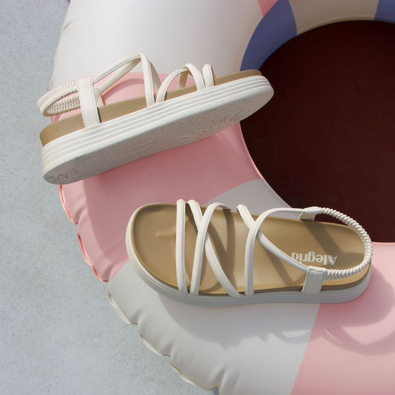 Audie Crème Brulee Sandal | Alegria Shoes