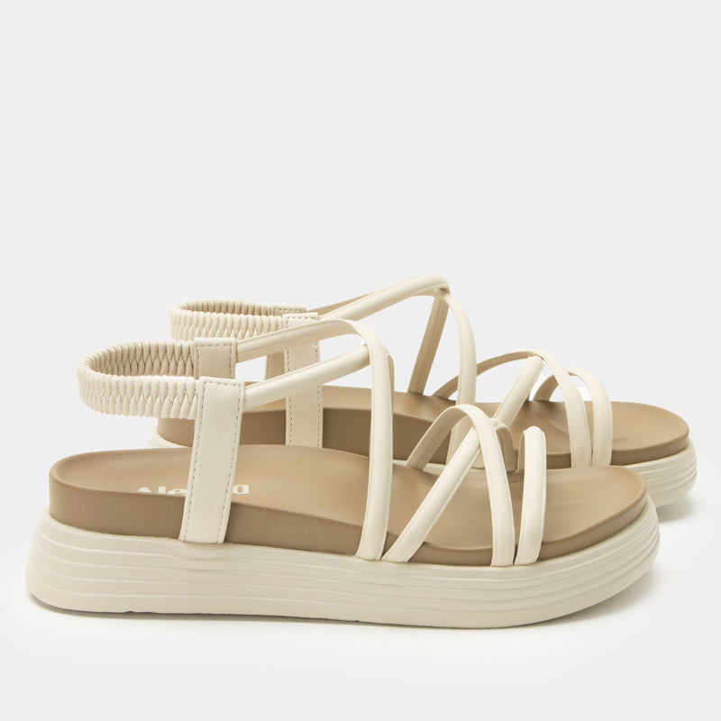 Audie Crème Brulee Sandal | Alegria Shoes