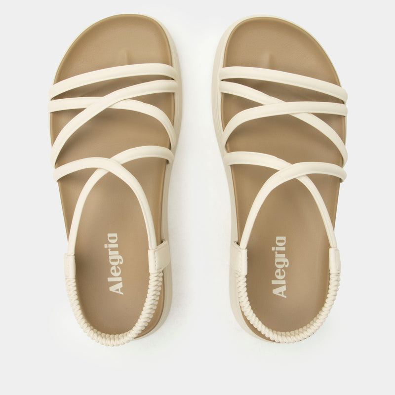 Audie Crème Brulee Sandal | Alegria Shoes