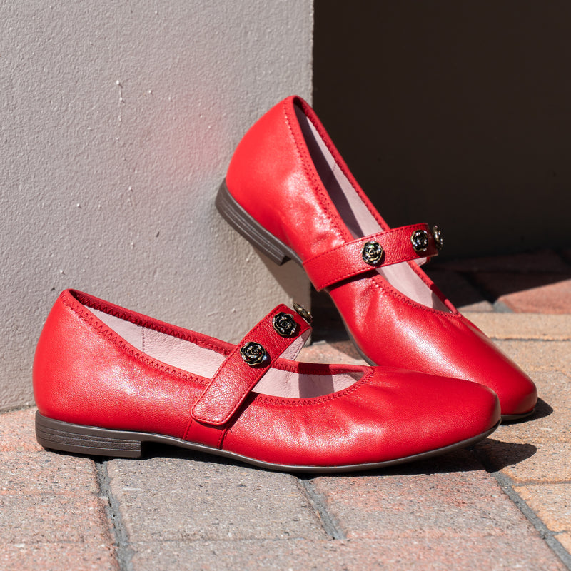 Audree Crimson Shoe