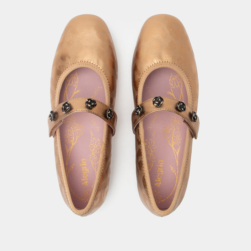 Audree Mirage Gold Shoe