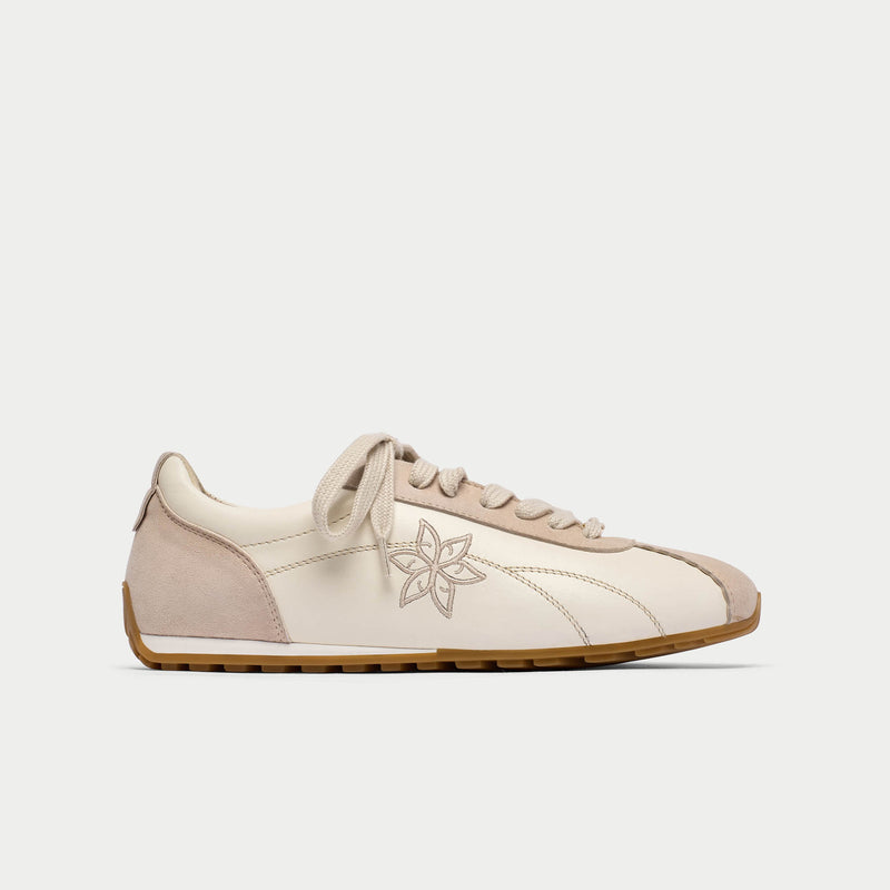 Aurora - Natural Oat Wide Fit Sneakers