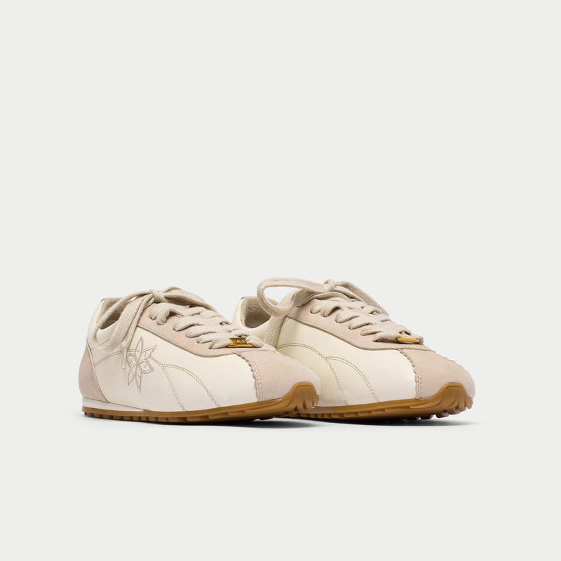 Aurora - Natural Oat Wide Fit Sneakers