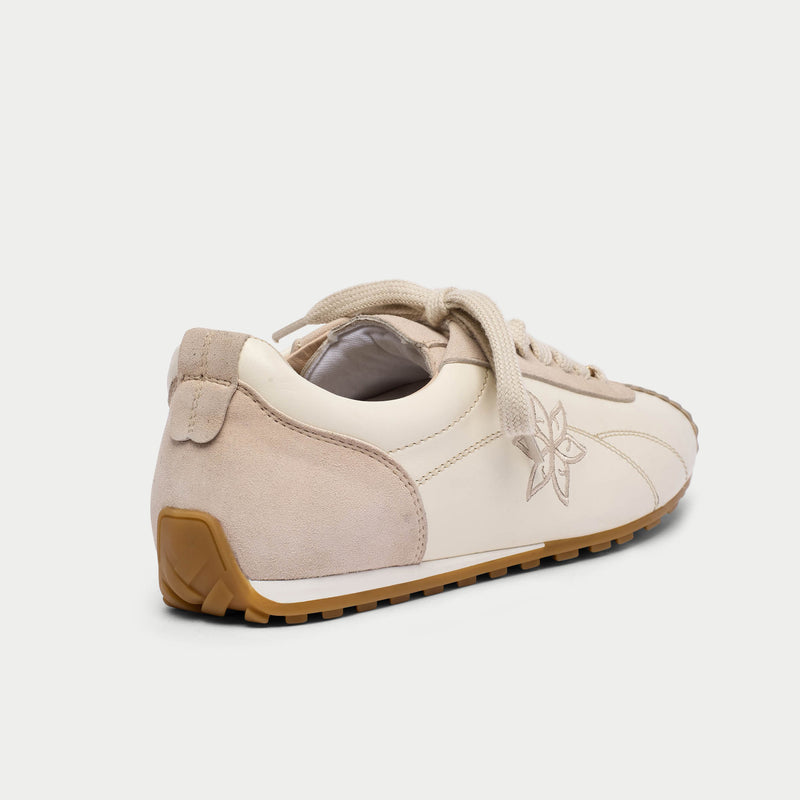 Aurora - Natural Oat Wide Fit Sneakers
