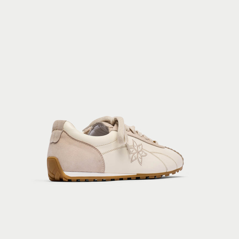 Aurora - Natural Oat Wide Fit Sneakers