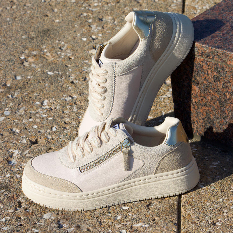 Averie Boho Beige Shoe | Alegria Shoes