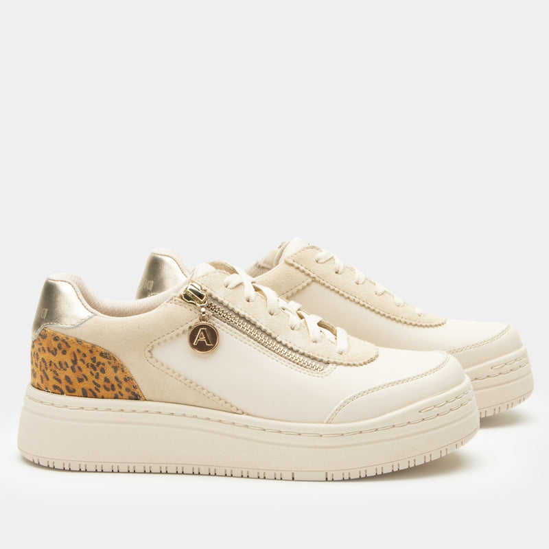 Averie Cream Shoe | Alegria Shoes