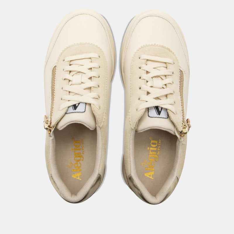 Averie Cream Shoe | Alegria Shoes