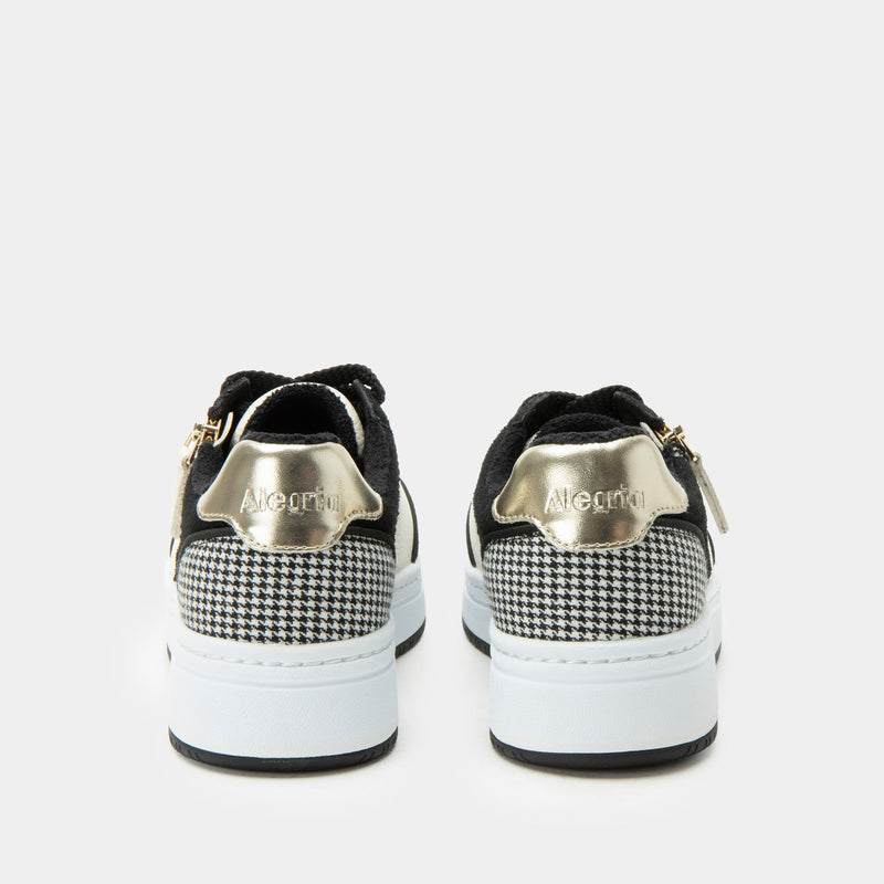 Averie Houndstooth Black Shoe | Alegria Shoes