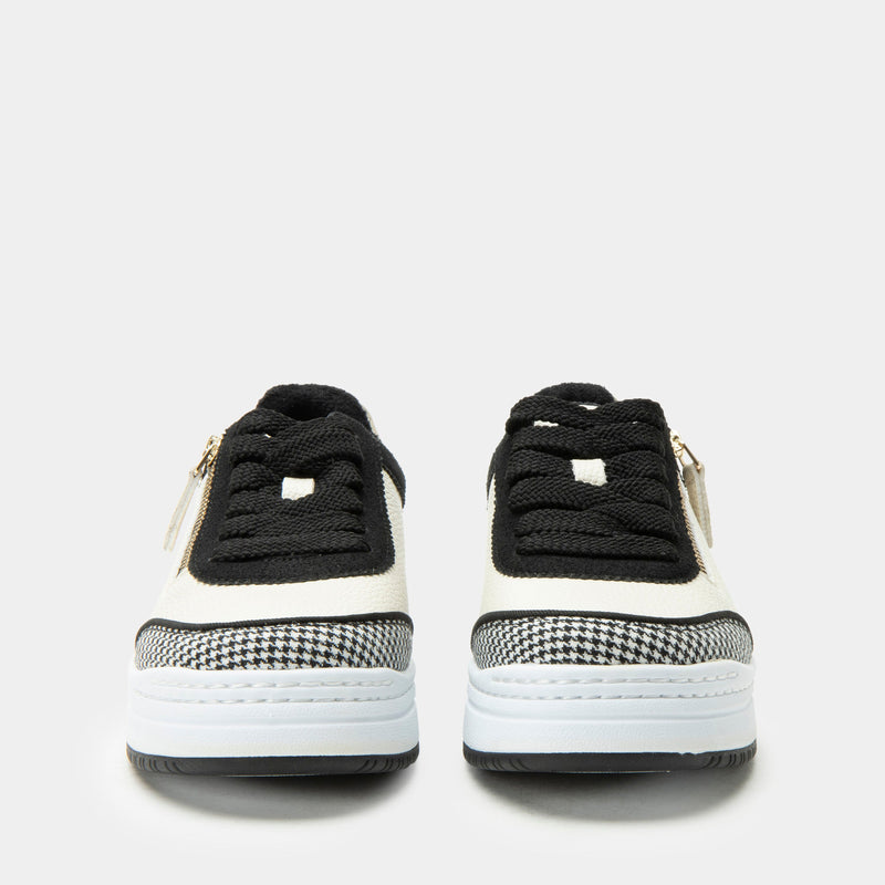 Averie Houndstooth Black Shoe | Alegria Shoes