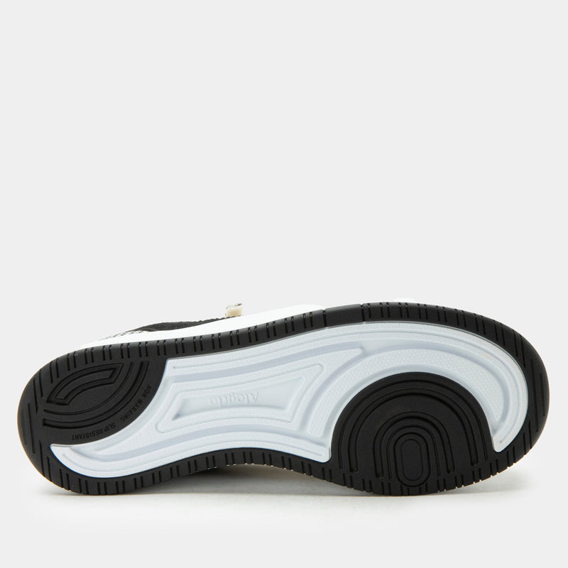 Averie Houndstooth Black Shoe | Alegria Shoes