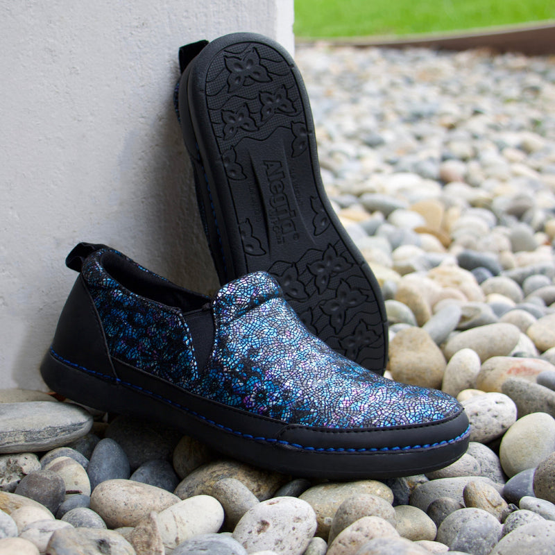 Axis Blue Burst Shoe | Alegria Shoes