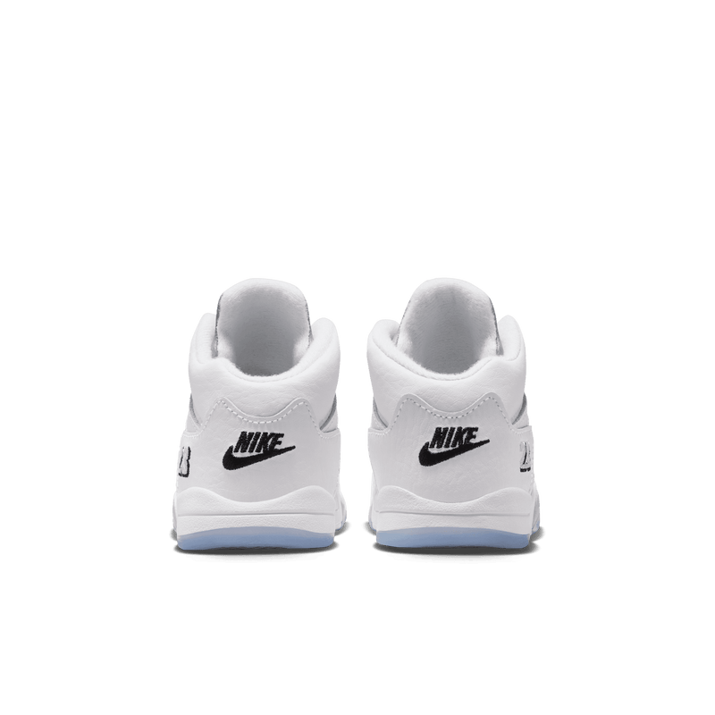 Baby/Toddler Jordan 5 Retro OG "White Metallic"