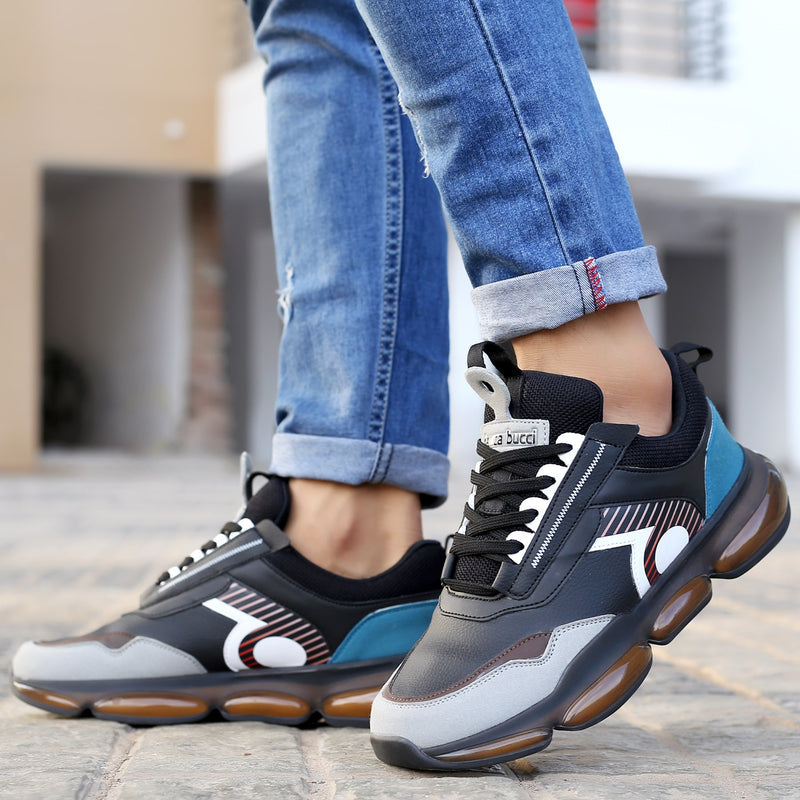 Bacca Bucci Viking Men's Exclusive X9X Elevated Sneakers | Hyper Airsole Conduit
