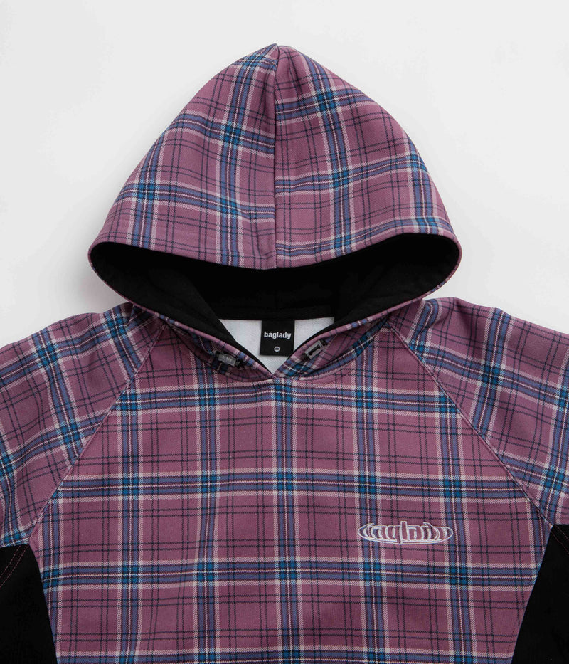 Baglady Warp Hoodie in Tartan
